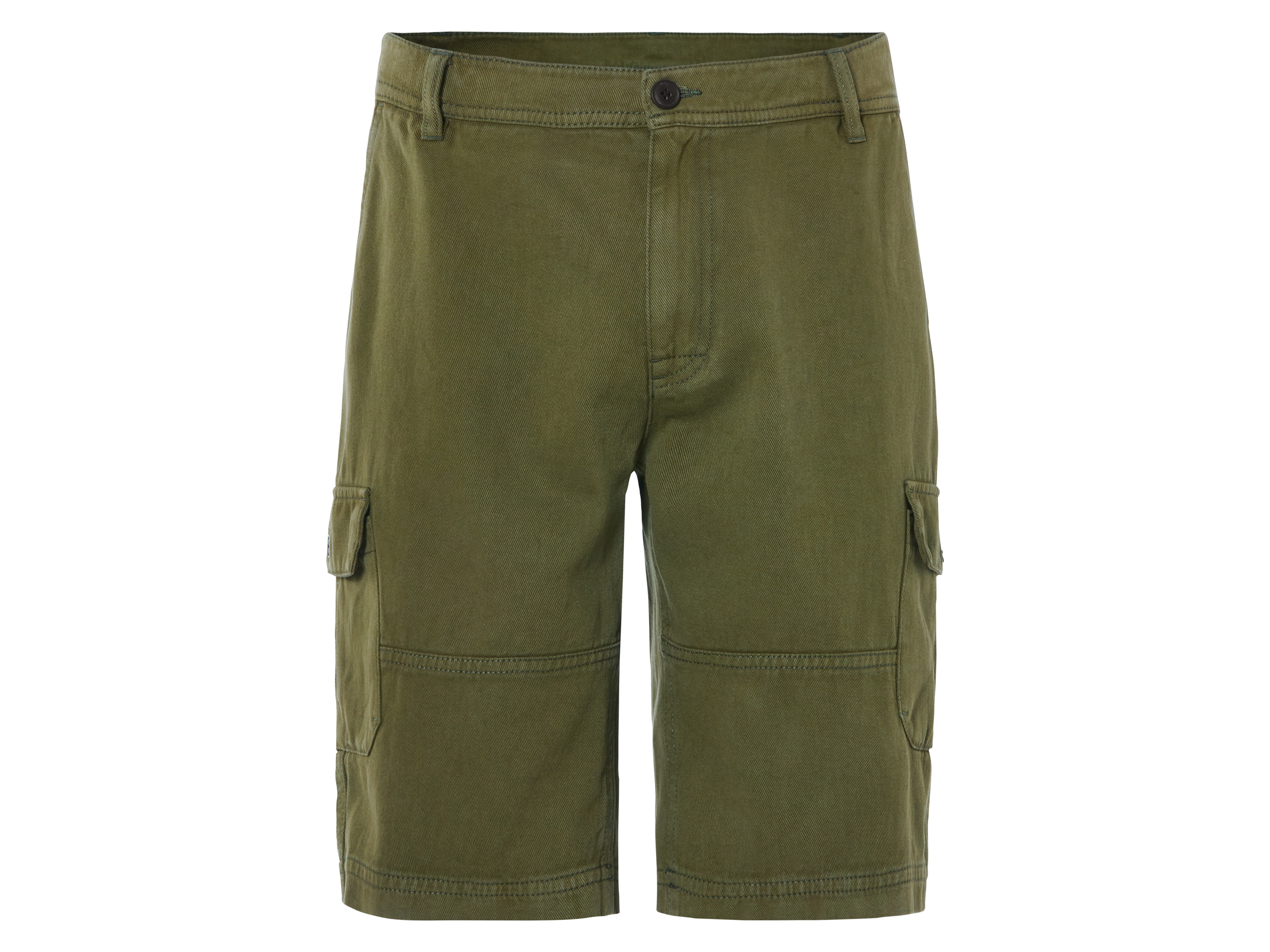 Livergy Bermudy męskie cargo Oliwkowy, 58