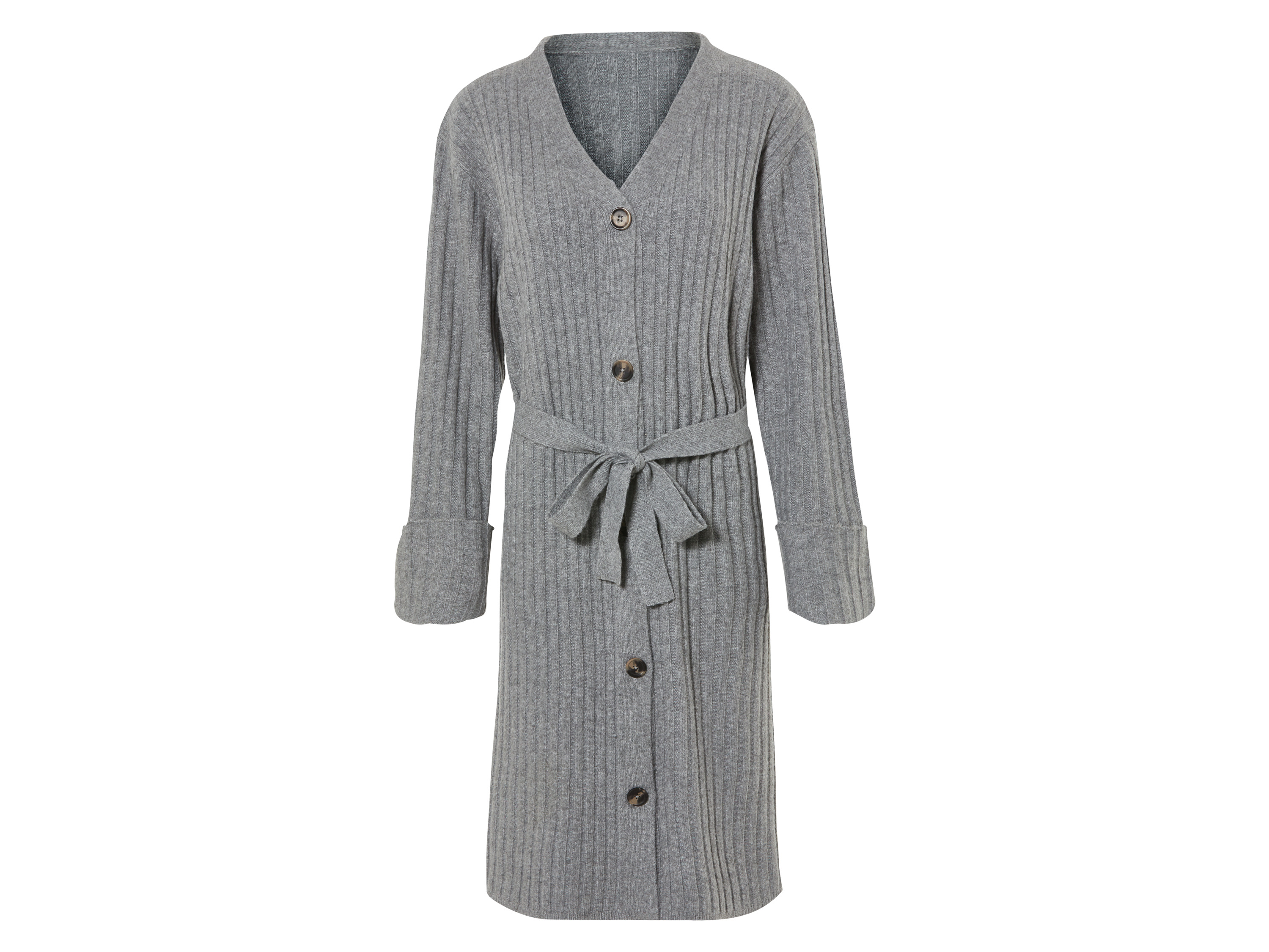 esmara Kardigan damski z recyklingu XS 32/34, Szary