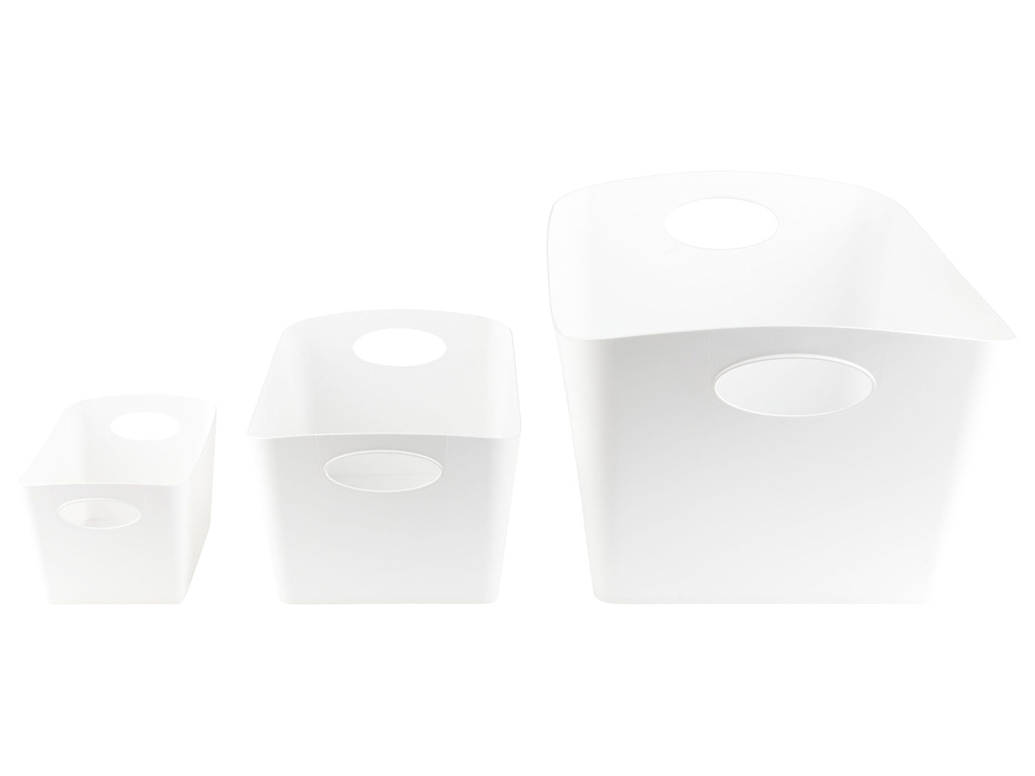 Koziol Pojemniki do przechowywania Boxxx, 3 sztuki Biały