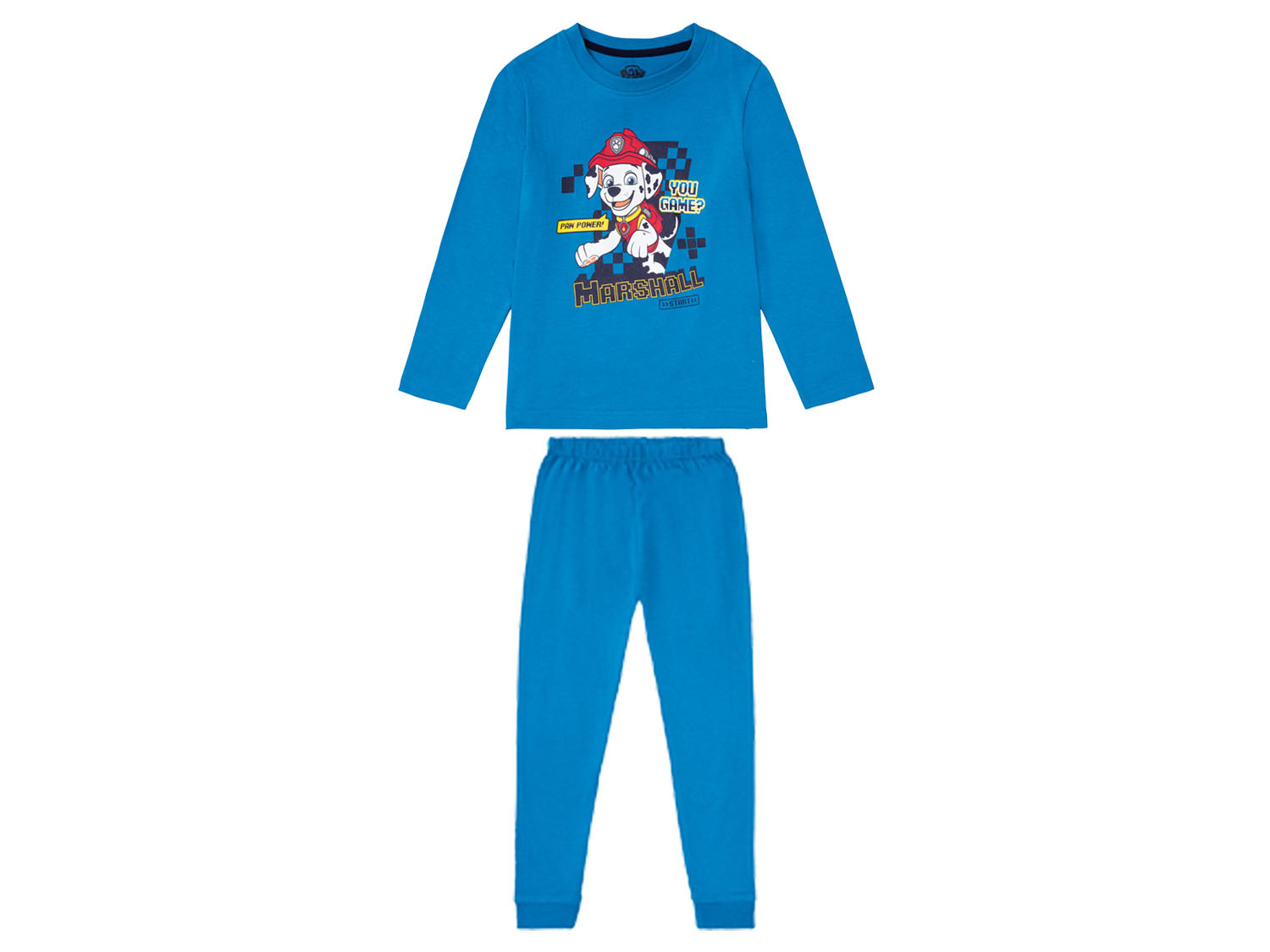 Piżama chłopięca z bohaterami bajek, 1 komplet Psi Patrol, 122/128
