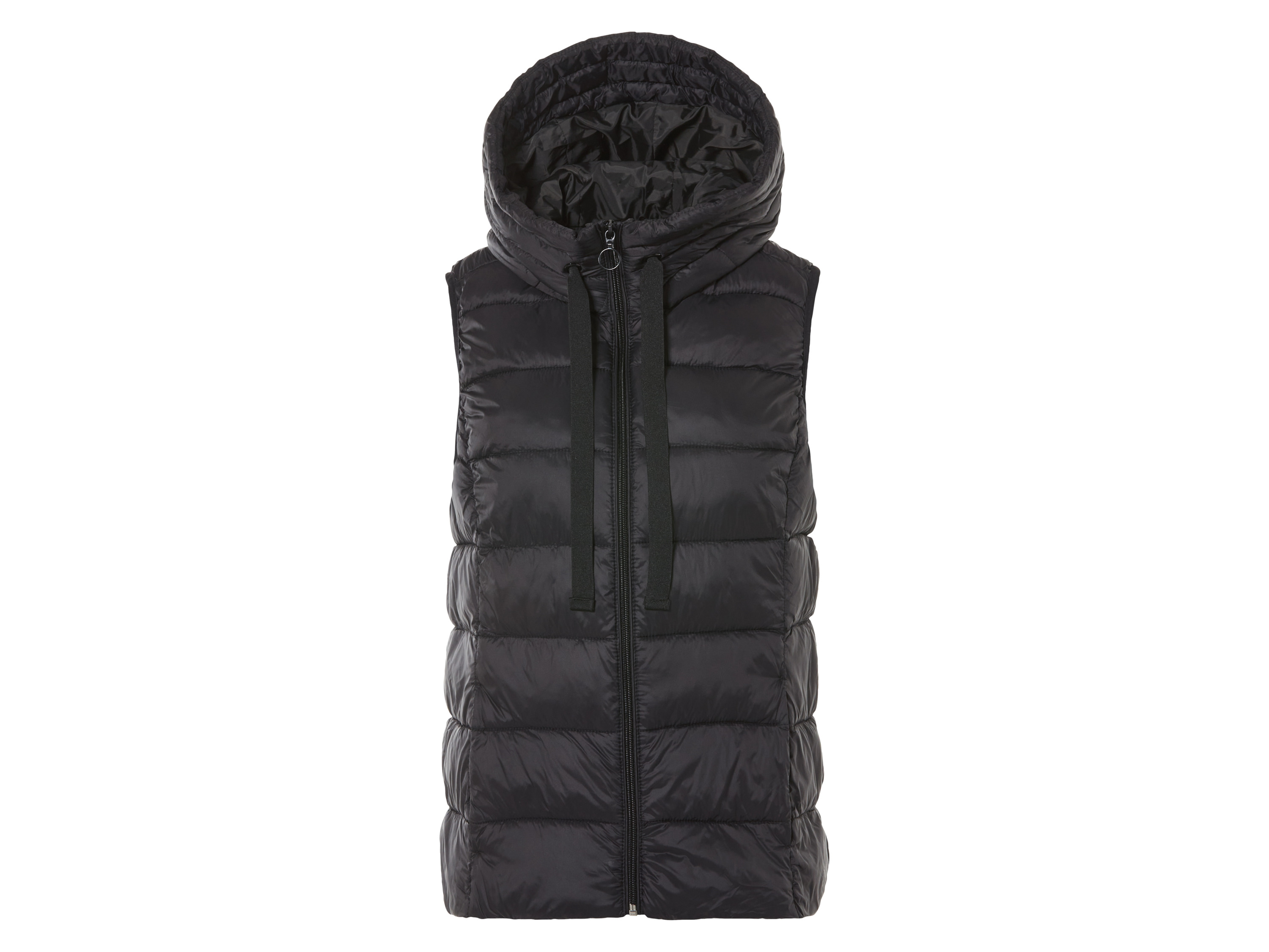 esmara Kamizelka pikowana damska Czarny, S 36-38