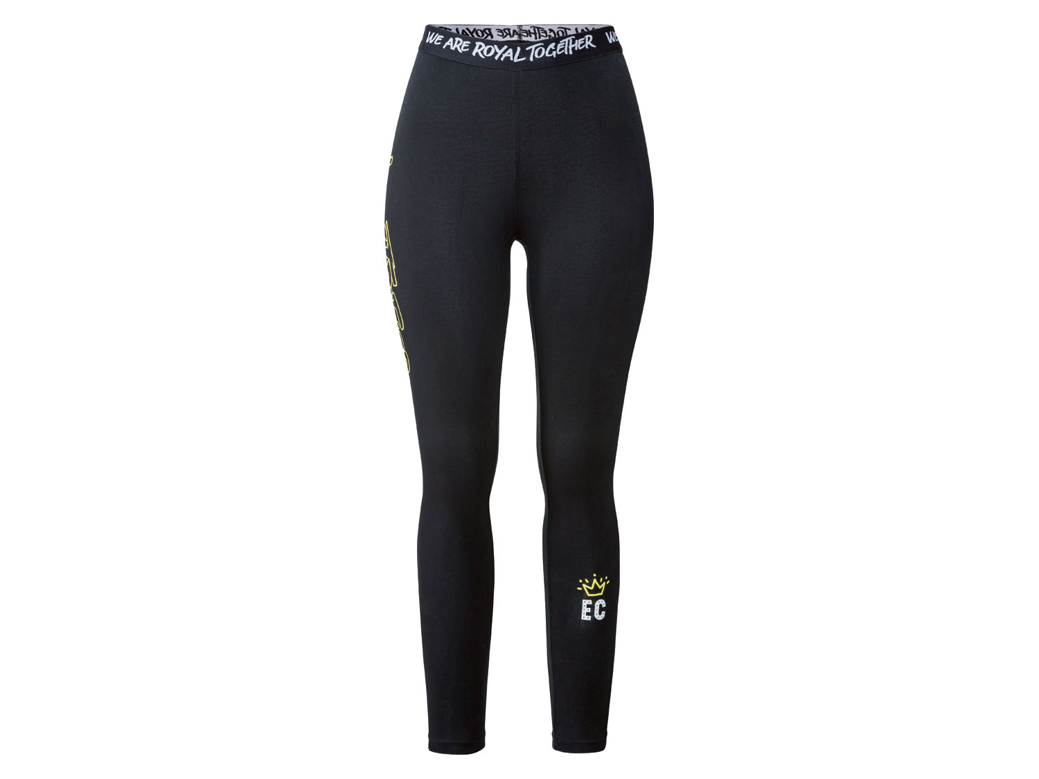 esmara Legginsy damskie z bawełną S 36/38, Czarny