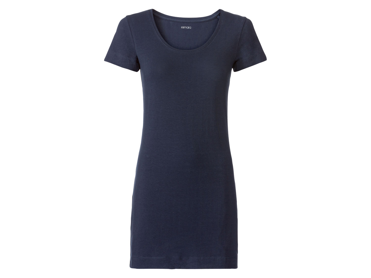 esmara Bluzka damska długa Ciemnoniebieski, M40/42