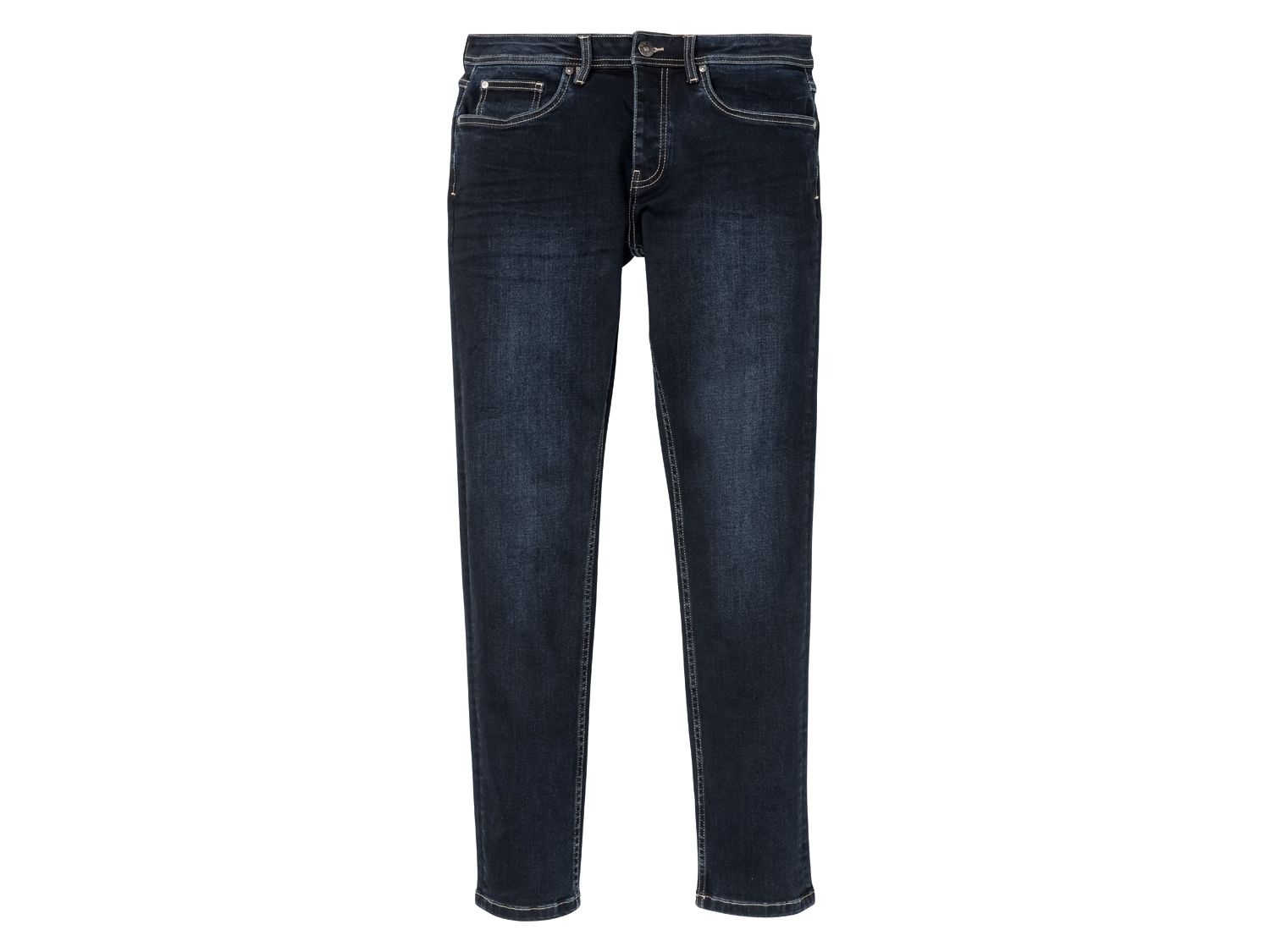 Livergy Jeansy męskie Tapered fit, 1 para Granatowy, 52 36/34