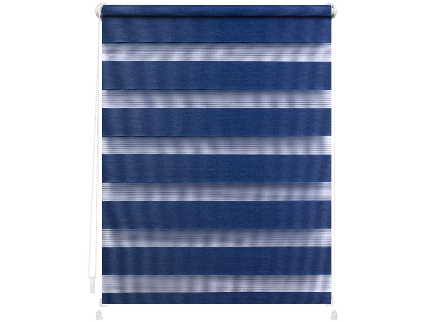 Lichtblick Roleta dzień/ noc Klemmfix, bez wiercenia, zaciemniająca, od 45 x 150 cm Niebieski, 90 x 220 cm