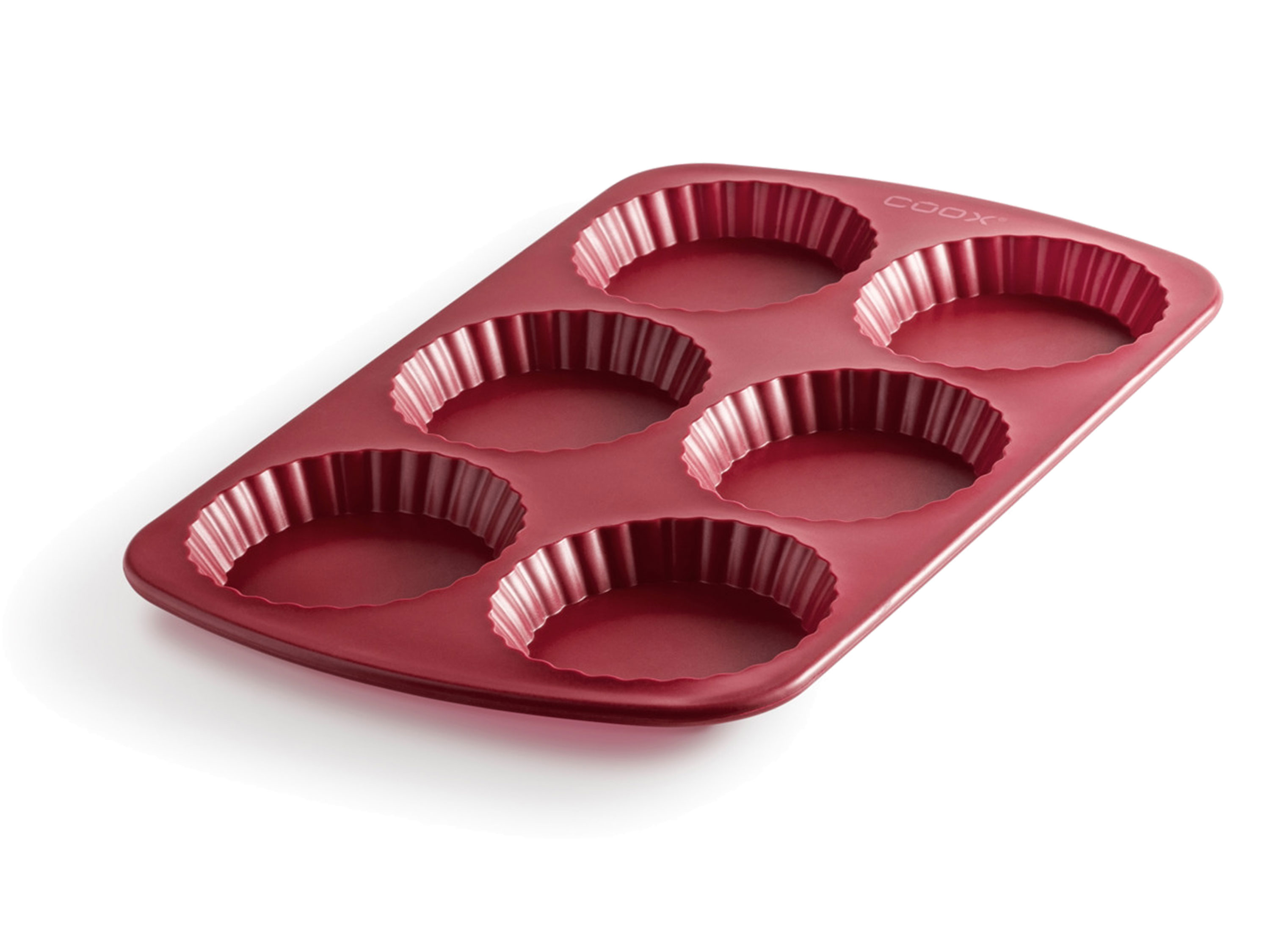Coox Forma do tarteletek Bordowy