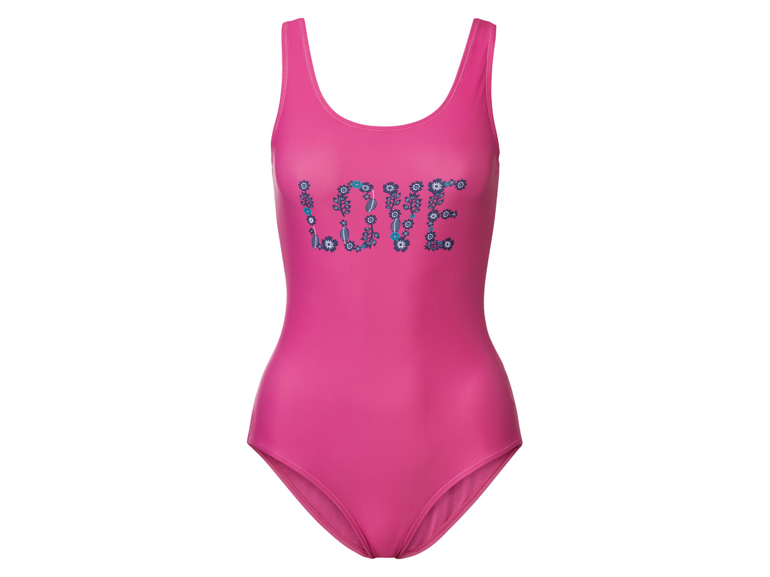 esmara Strój kąpielowy damski jednoczęściowy 38, Różowy