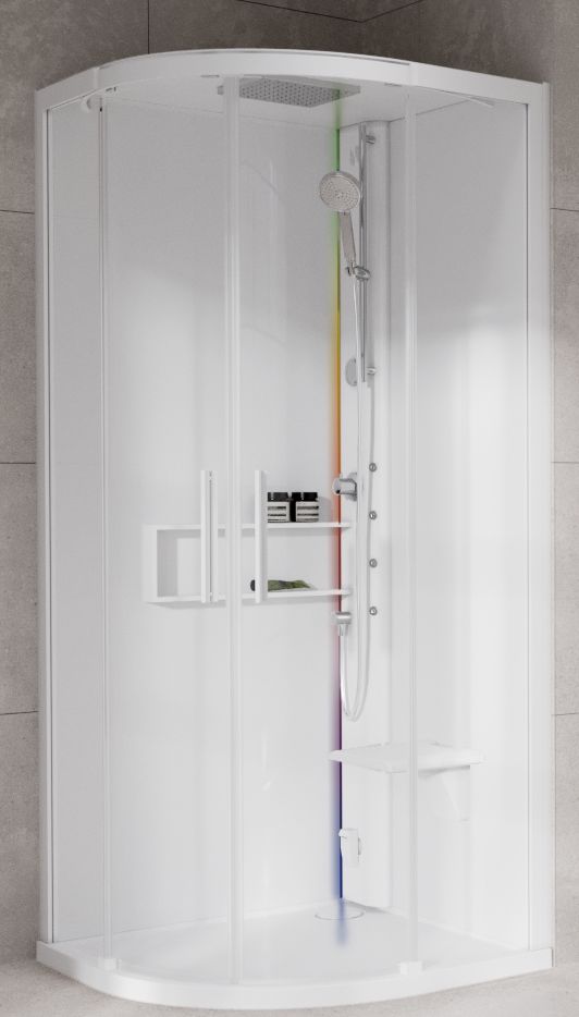 Darmowa Dostawa - Kabina z hydromasażem Novellini Glax G22R100M51UU