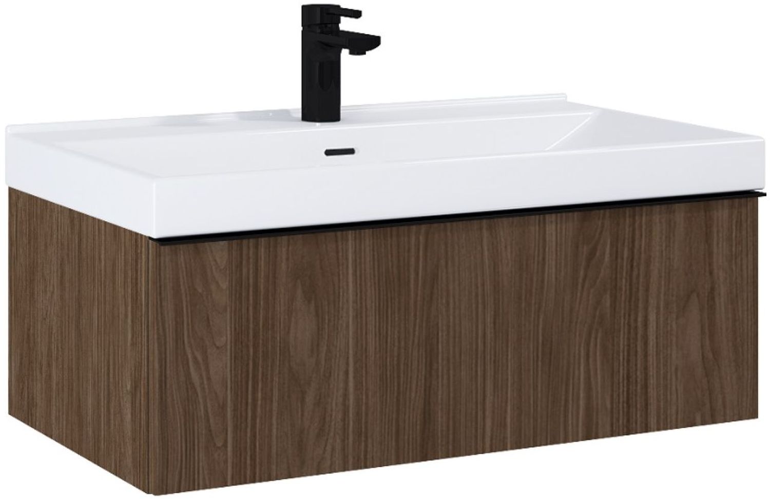 Darmowa Dostawa - Szafka 80x44.9x28.1 cm podumywalkowa wisząca orzech Elita Look RE010803027060