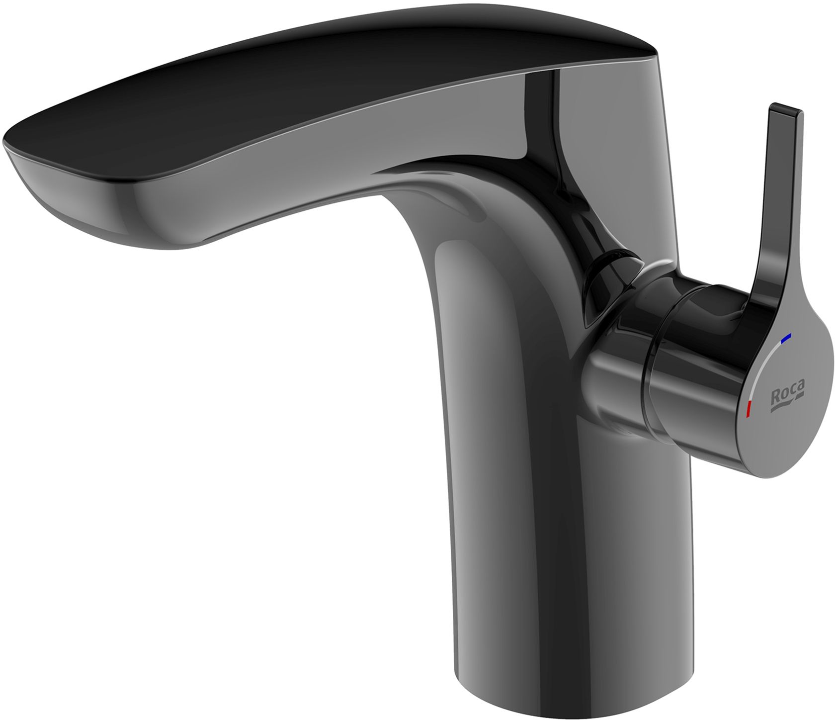 Darmowa Dostawa - Bateria umywalkowa stojąca czarna Roca Insignia Black A5A3B3ACN0