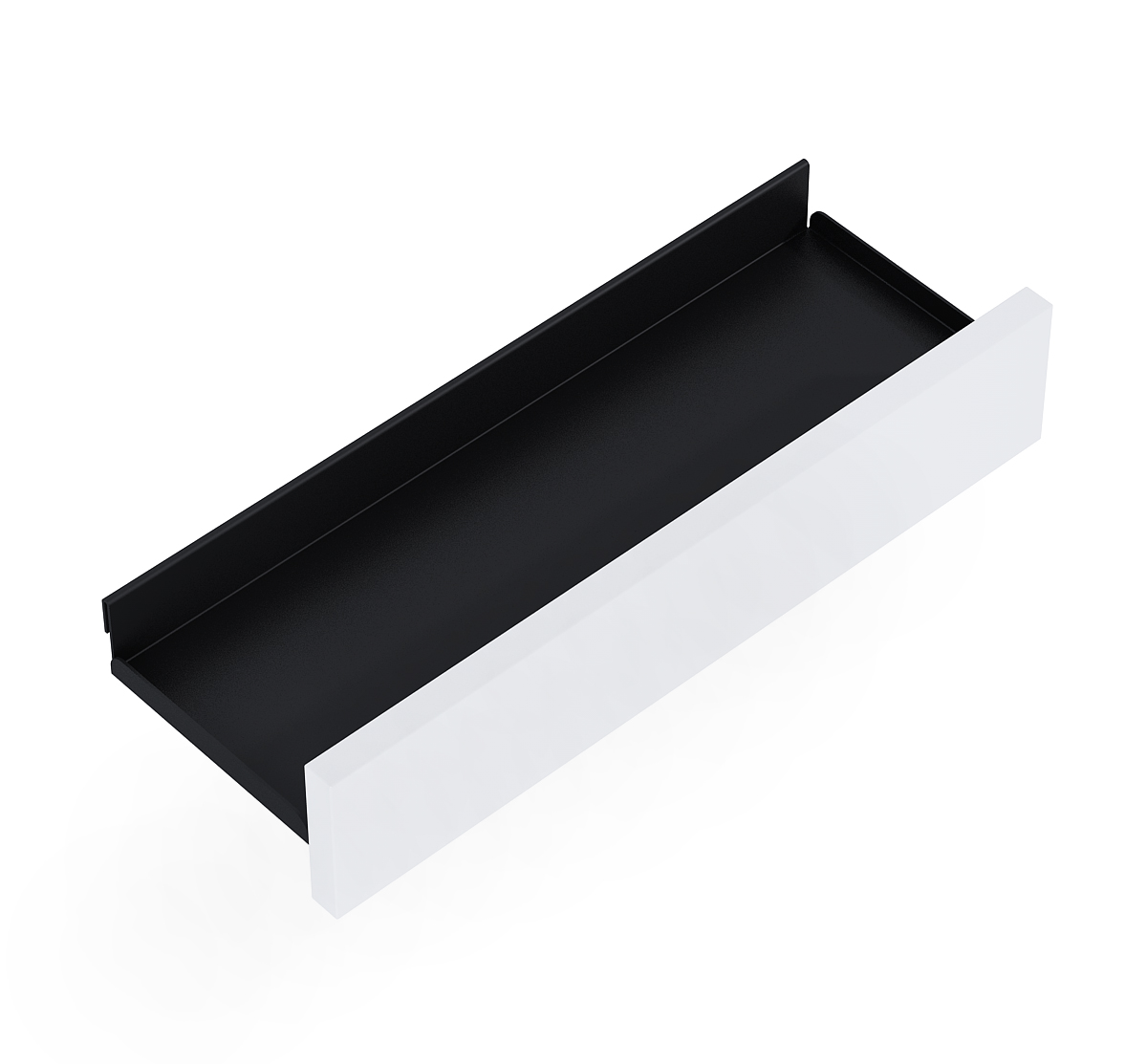 Darmowa Dostawa - Półka 40 cm biała-czarna Elita For All RE130400068060