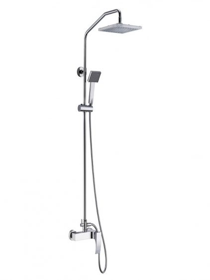 Darmowa Dostawa - Zestaw prysznicowy ścienny chrom Blue Water Liwia LIWZKPN400C