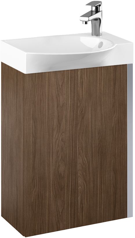 Darmowa Dostawa - Umywalka z szafką 45.2 cm orzech Elita Summer RE020450147060