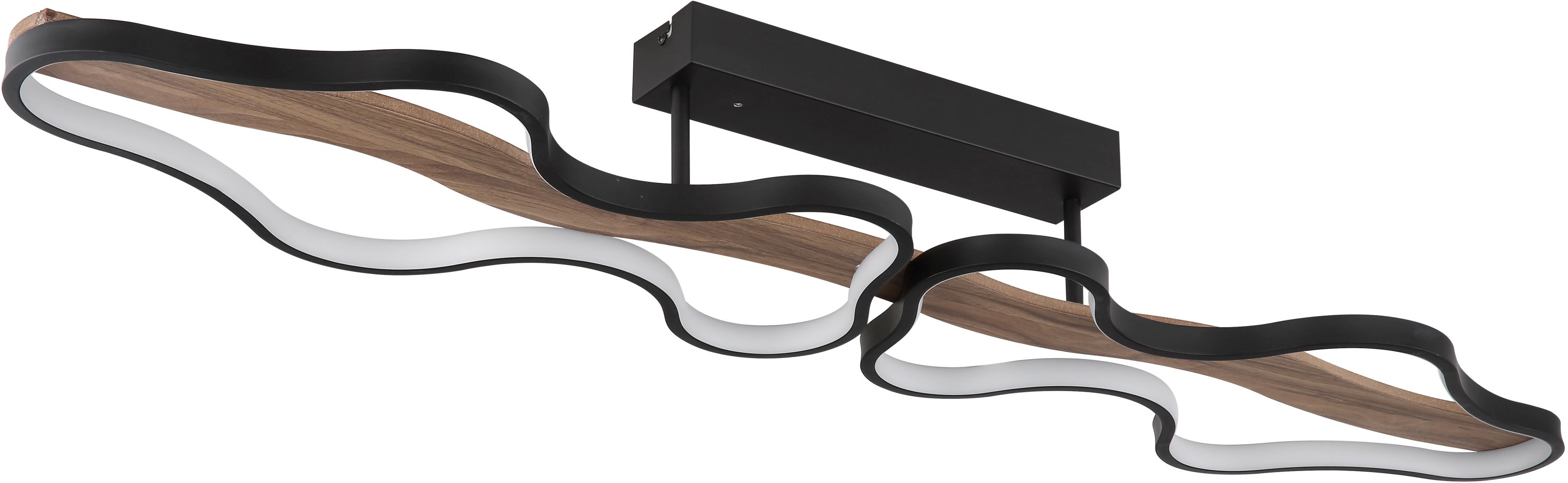 Darmowa Dostawa - Lampa podsufitowa 2x36 W czarny Globo Lighting Bezzy 67181D1