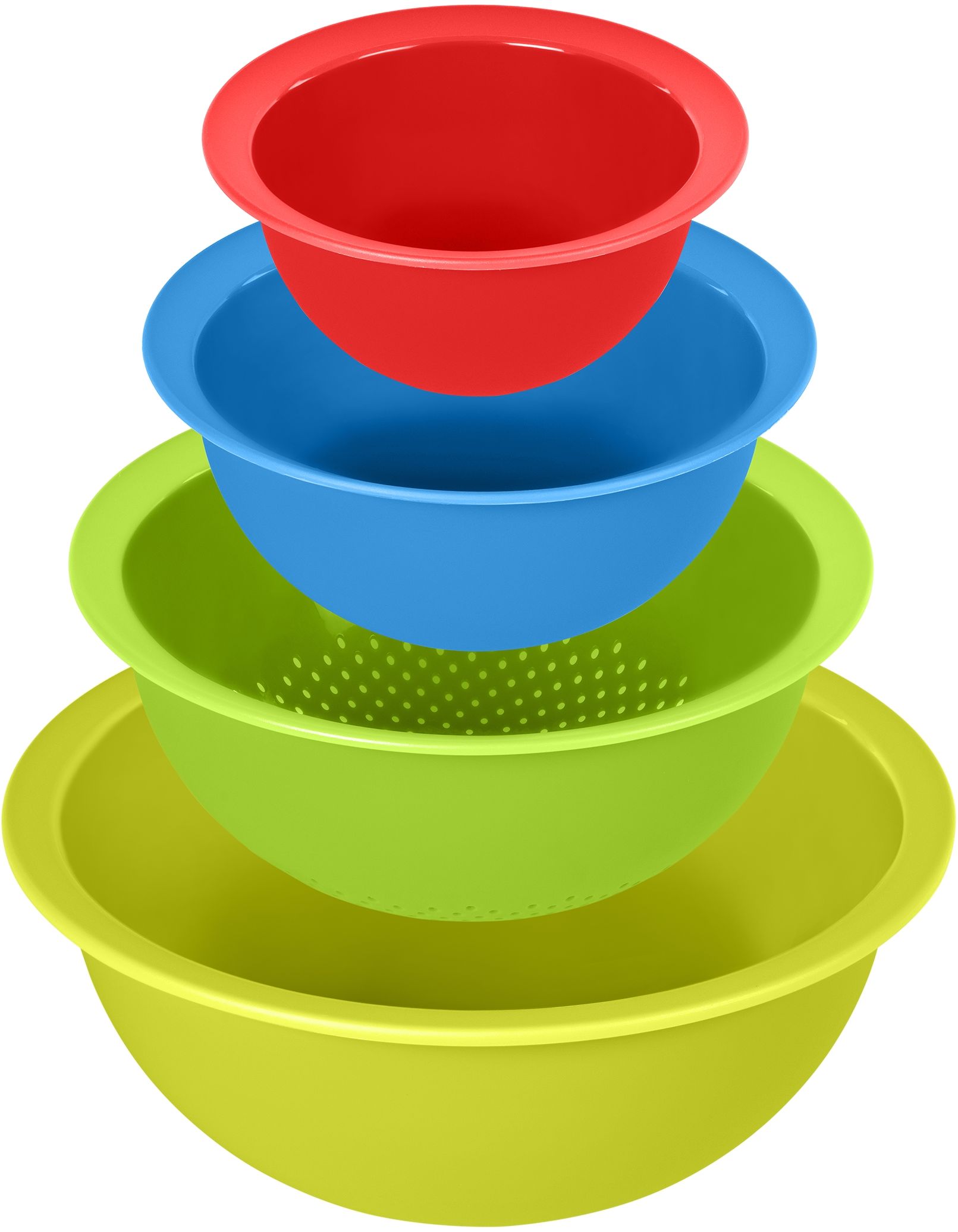 Darmowa Dostawa - Zestaw misek 30x30x13 cm czerwony Rotho 1161799998