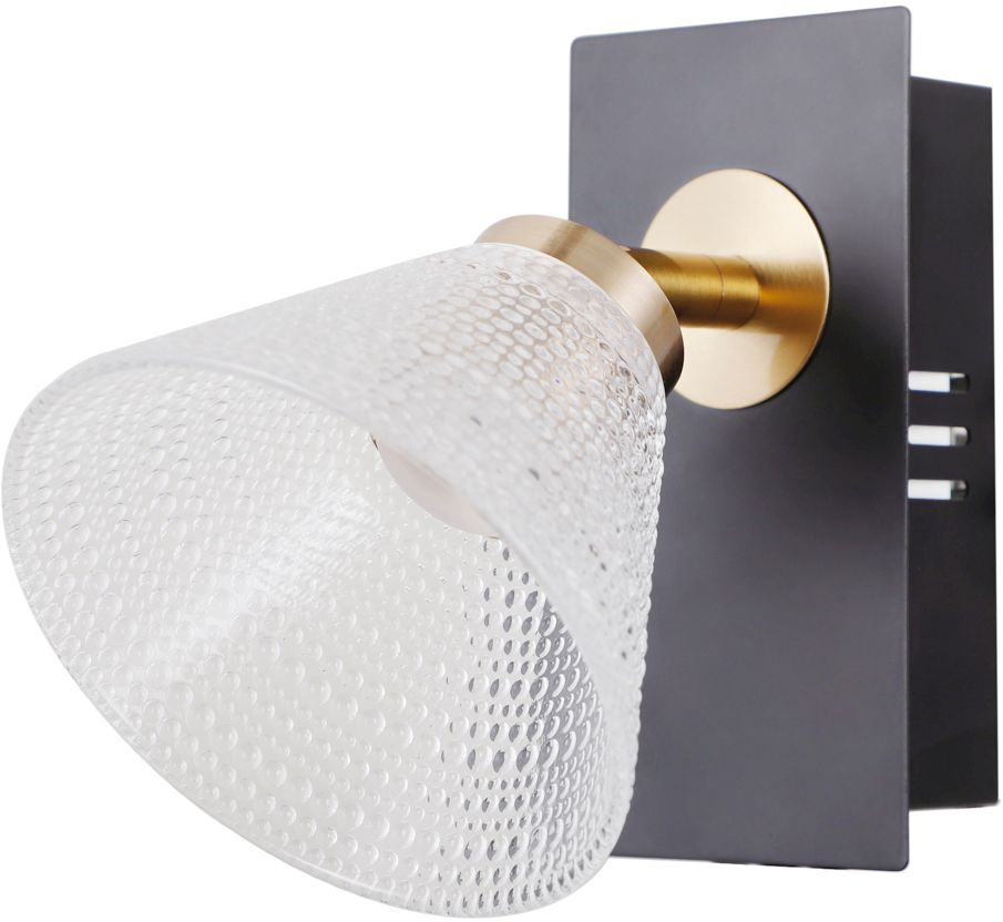 Darmowa Dostawa - Kinkiet 1x4 W czarny Italux Orella WL343931BKHBR