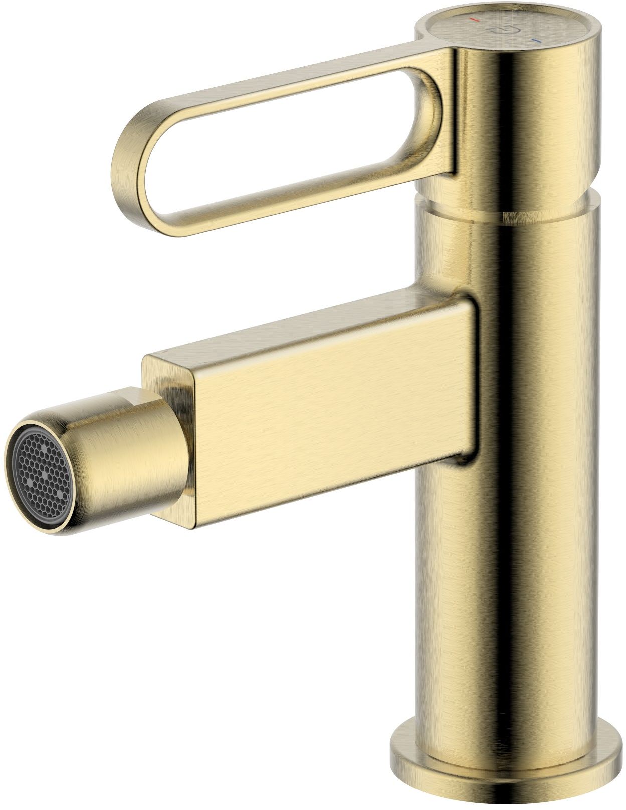 Darmowa Dostawa - Bateria bidetowa stojąca złota FDesign Zaffiro FD1ZFR657