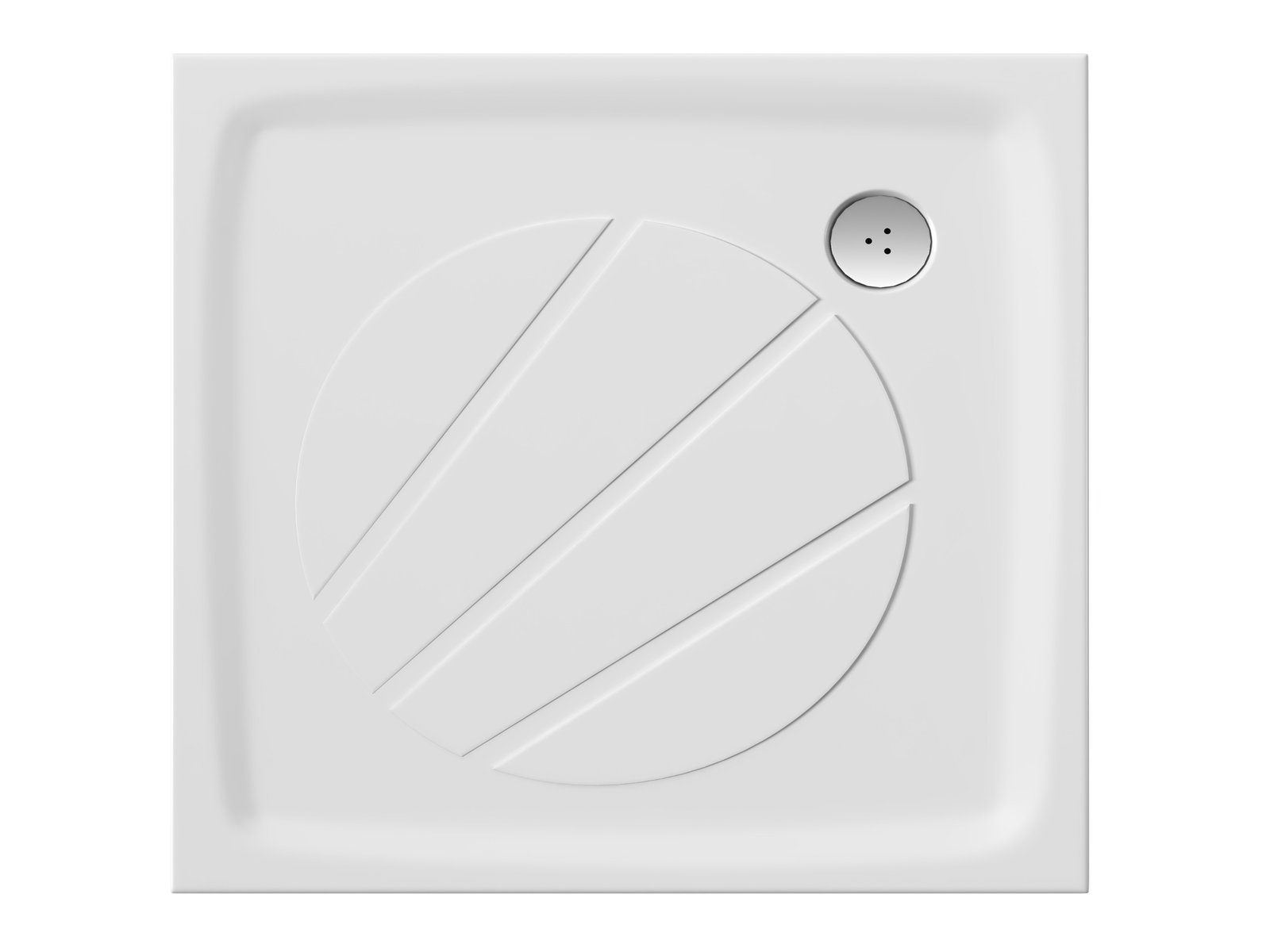 Darmowa Dostawa - Brodzik kwadratowy 100x100 cm biały Ravak Perseus Pro XA03AA01010