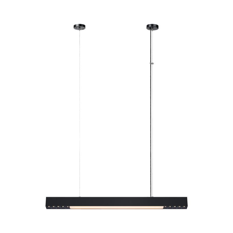 Lampa wisząca Light Prestige CALI czarna 1 x LED 32W 3180lm wym:120x80x3,3cm IP20 -1 szt.