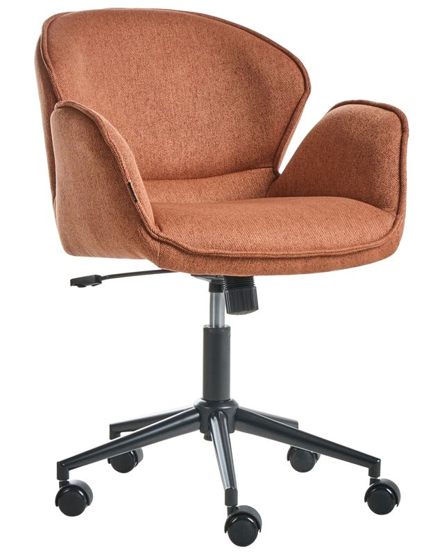 Krzesło obrotowe Belmar Pomarańczowy 1 szt.