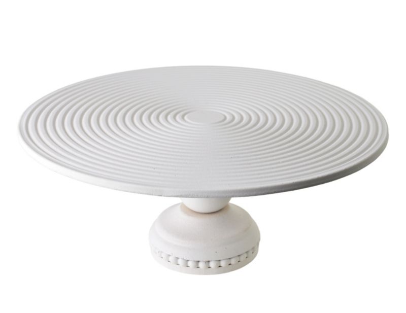 Patera dekoracyjna MDF Mondex DAZ 34x34x14 cm biała 1 szt.