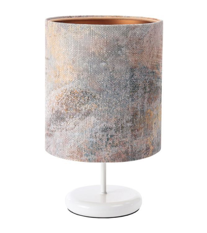 Lampa Bps Koncept stołowa MIX-C-W 1 wielokolorowa/miedziana 1 szt