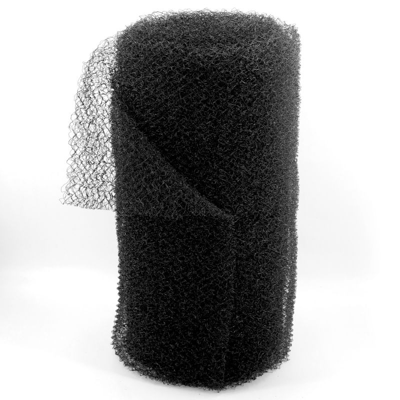 Mata bankowa Aquagart 20m x 1m grubość 20mm Uv Stabil Czarna mata bankowa 1 szt