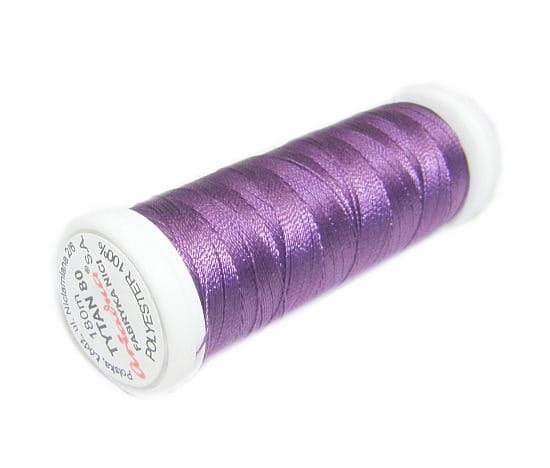 nić Tytan 80 180 m kol. 2645 / fioletowy