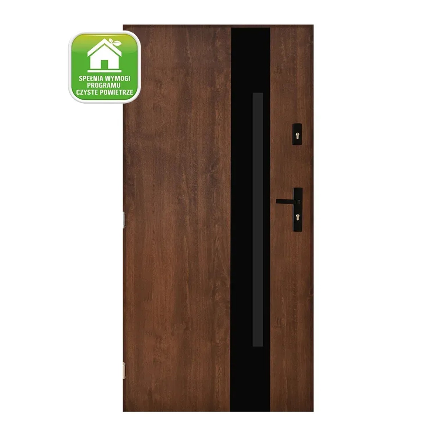 Pantor Drzwi zewnętrzne Madera 2 orzech 90L