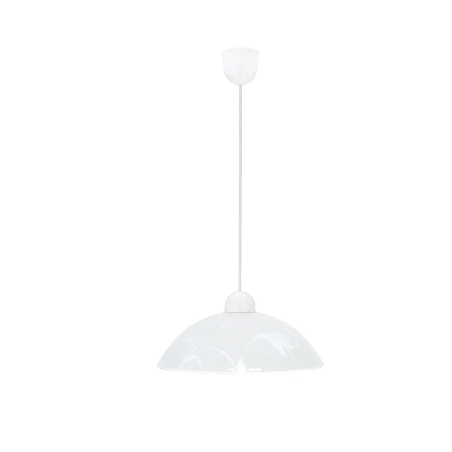 Candellux Lampa wisząca MANGANO 1x60W E27 biała