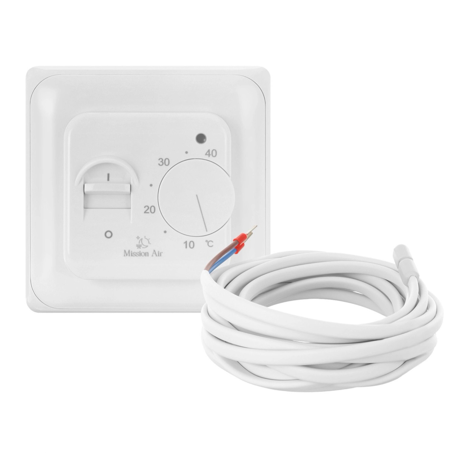 Mission Air Regulator manualny Aries biały