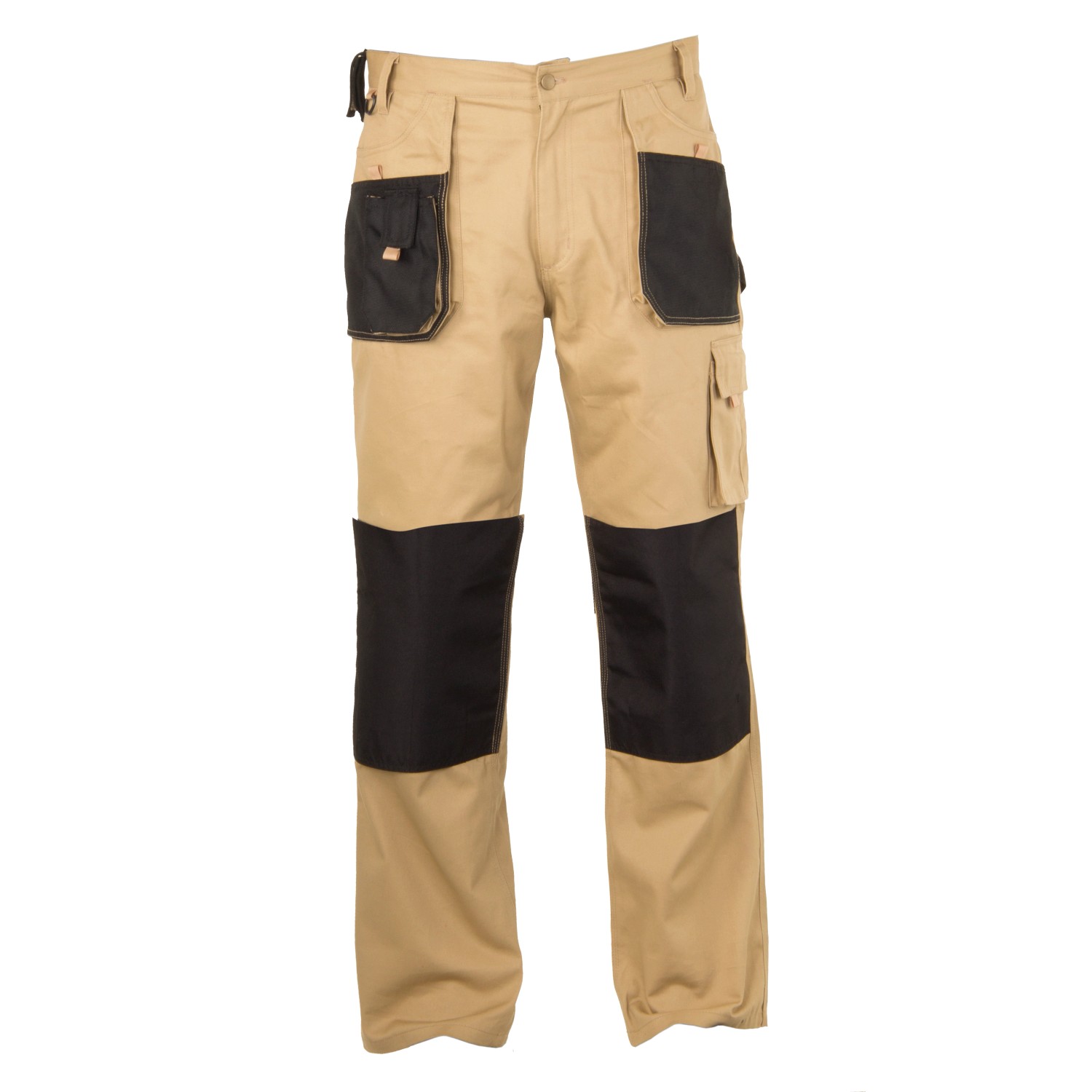 Lahti Pro Spodnie beżowe bawełniane rozm. 2L (54)