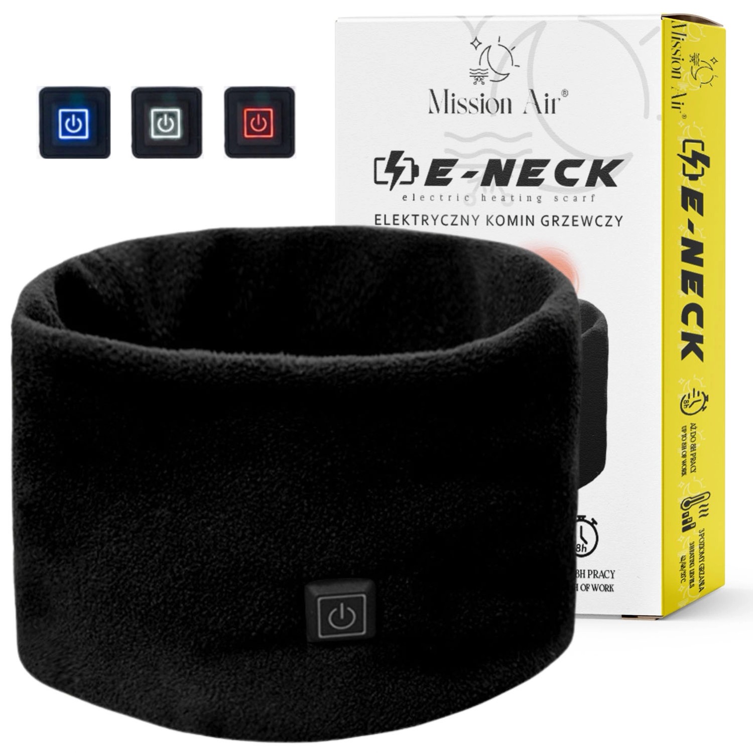 Mission Air Komin podgrzewany E-NECK (bez powerbanku)