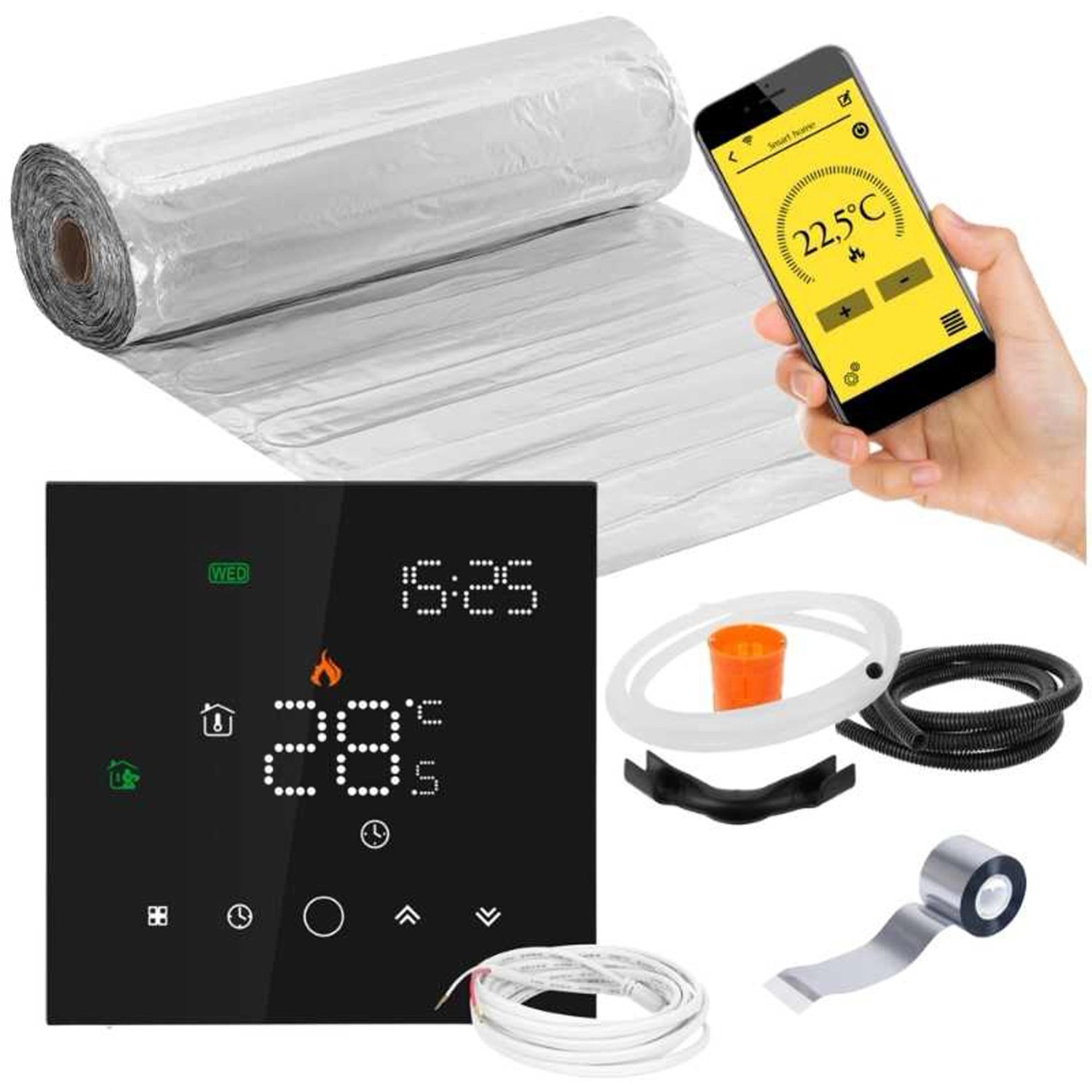 Mission Air Zestaw pod panele Mal 160 +Leo Black 6m2