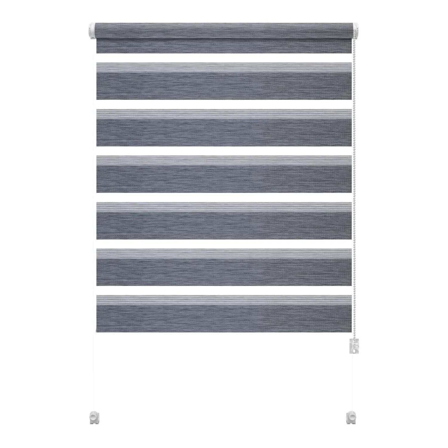 Gardinia Roleta MINI ZEBRA NATUR Dzień/Noc 46 x 150 cm szara