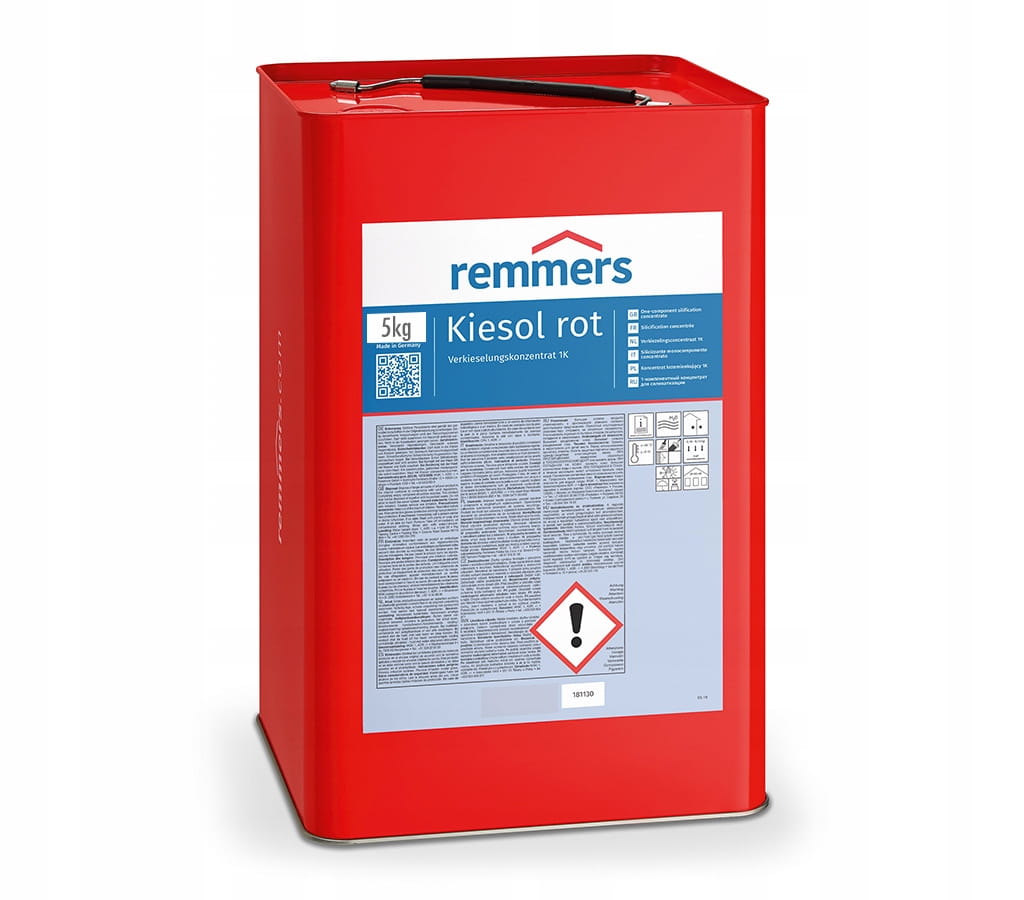 REMMERS KIESOL 5L GRUNT HYDROFOBOWY KRZEMIANKOWY WZMACNIAJĄCY PODŁOŻE