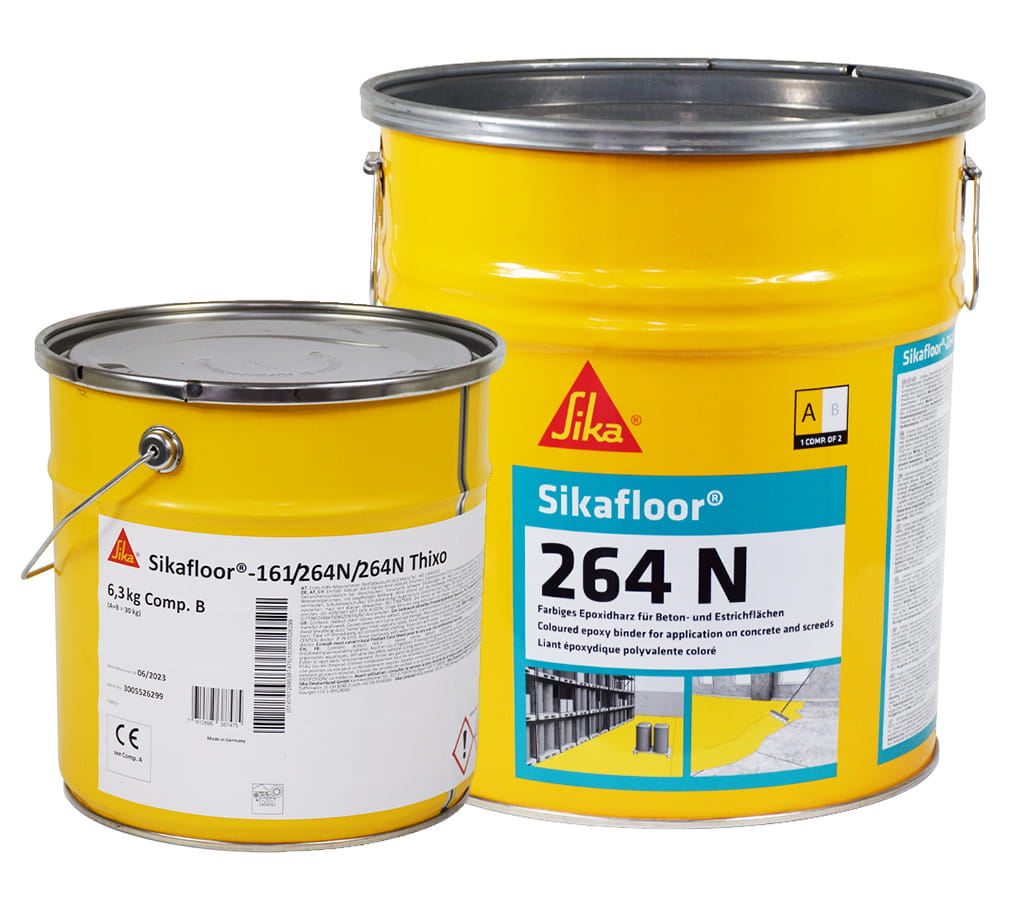 DWUSKŁADNIKOWA POSADZKA EPOKSYDOWA SIKAFLOOR 2640 30KG RAL 7040