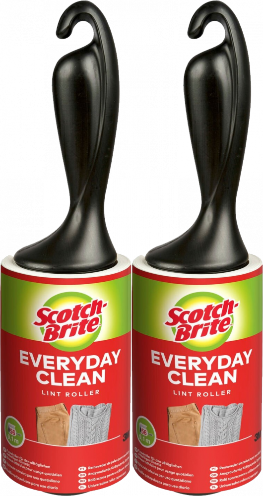 2x Rolka do czyszczenia odzieży Scotch Brite, 56 listków