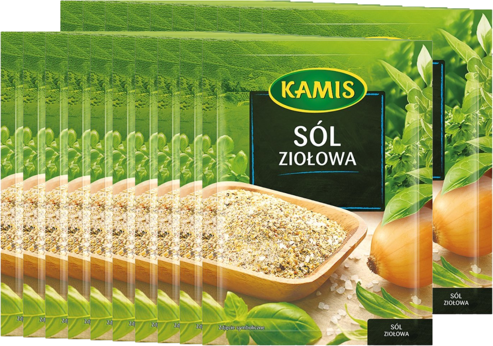 20x Sól ziołowa Kamis, 35g