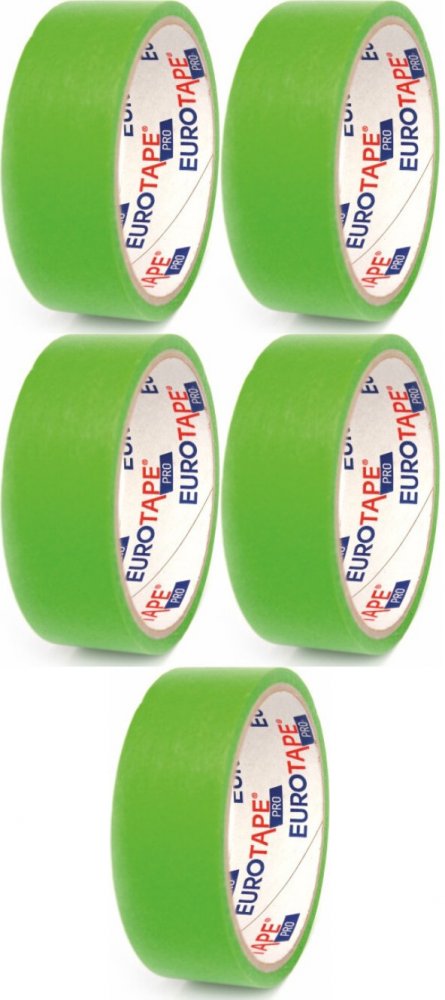 5x Taśma do precyzjnego maskowania Dalpo, Euro-Tape Pro Washi, TMSL, 30mm x 25m