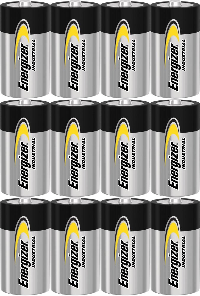 12x Bateria alkaliczna Energizer Industrial, C, 1.5V, LR14, 12 sztuk