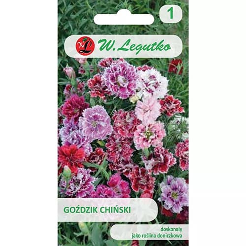 1 pac, Garoafă chinezească, mix multicolor - Semințe: Mod de ambalare: 1 g