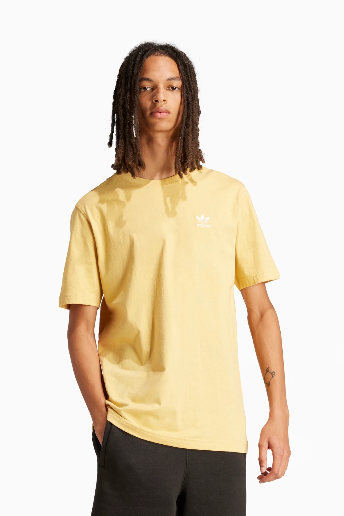 Koszulka adidas Trefoil Essentials - Żółty