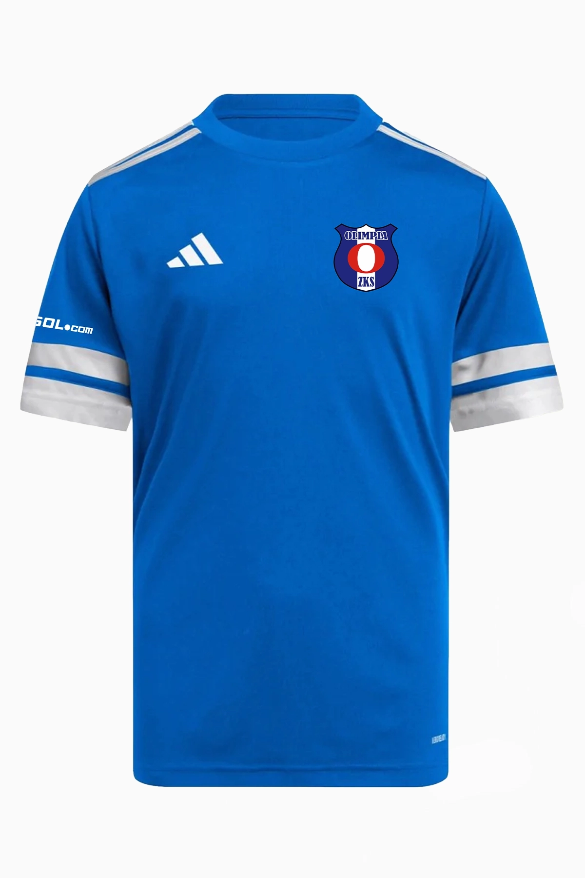 Koszulka adidas Olimpia Zambrów 25/26 Junior - Niebieski