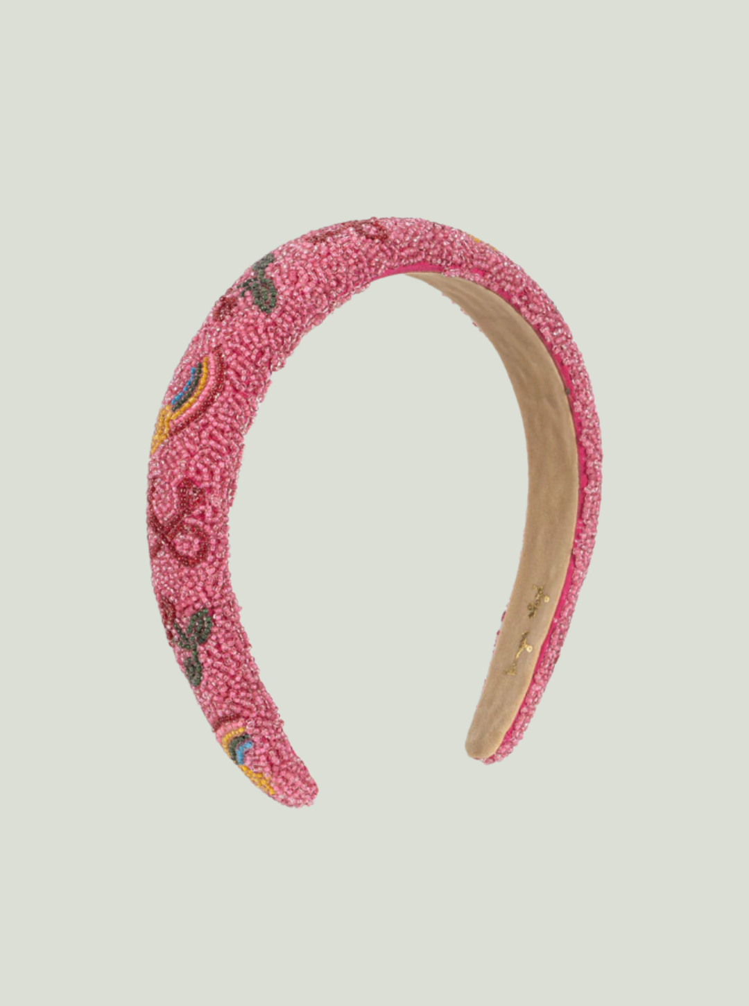Opaska BEADED HAIRBRACE BUBBLEGUM Konges Sløjd