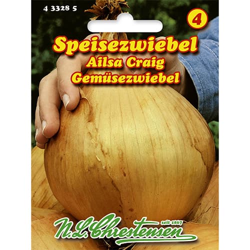 1 szt, Speisezwiebel Ailsa Craig - Samen: Ilość w opakowaniu: 1 Stück