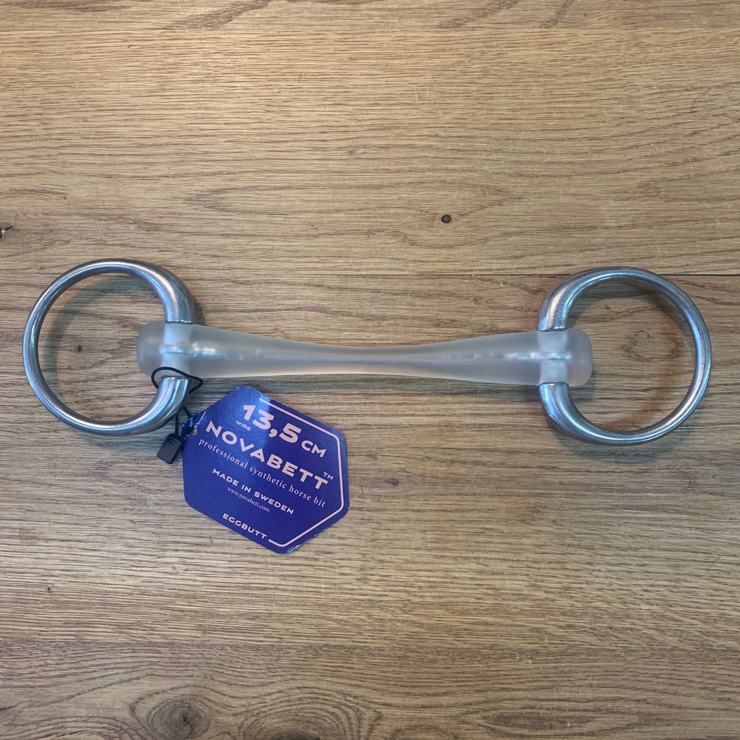 Novabett wędzidło syntetyczne oliwkowe WIRE wzmocnione 24h