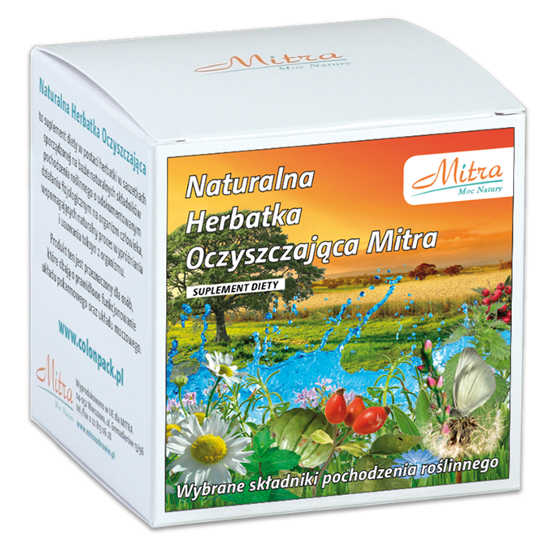 Mitra naturalna herbatka oczyszczająca, 30 saszetek