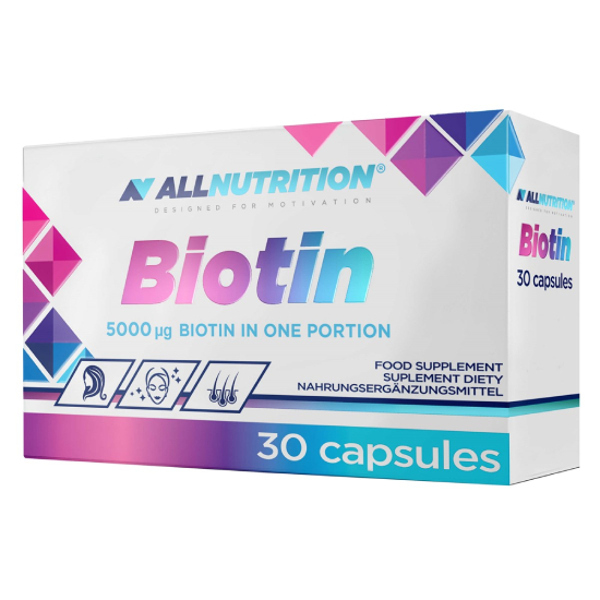 Allnutrition biotin, 30 kapsułek