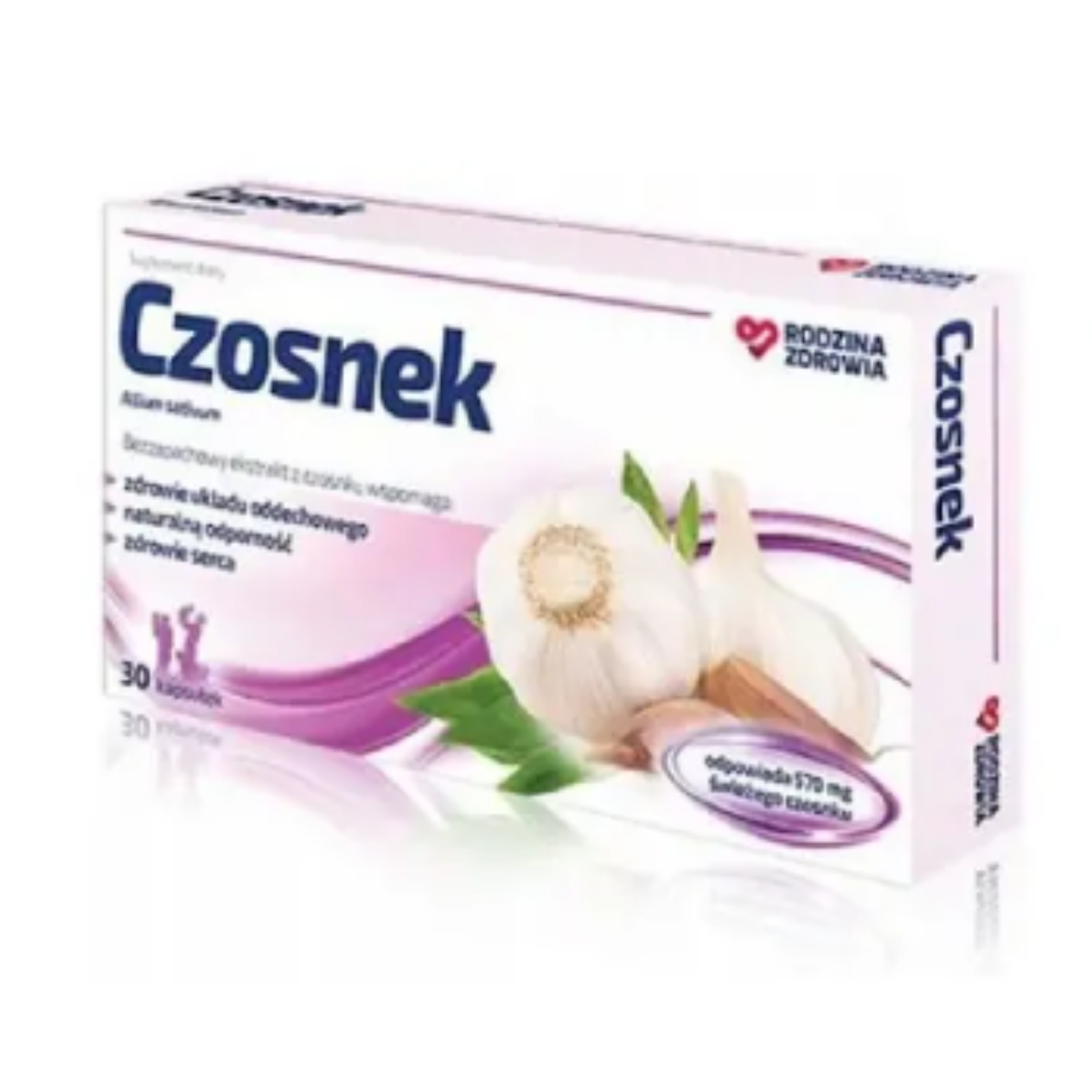 Rodzina zdrowia czosnek, 30 kapsułek